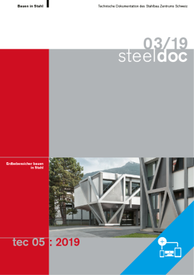 03/19 Erdbebensicher bauen in Stahl tec 05:2019
