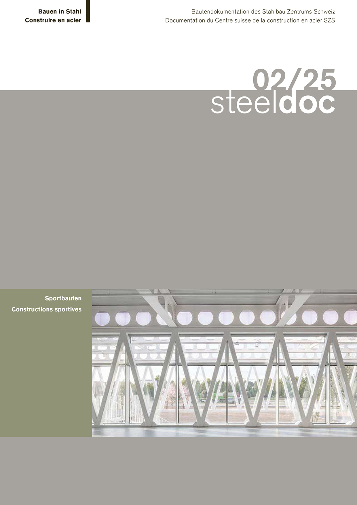 02/25 Sportbauten / Constructions sportive